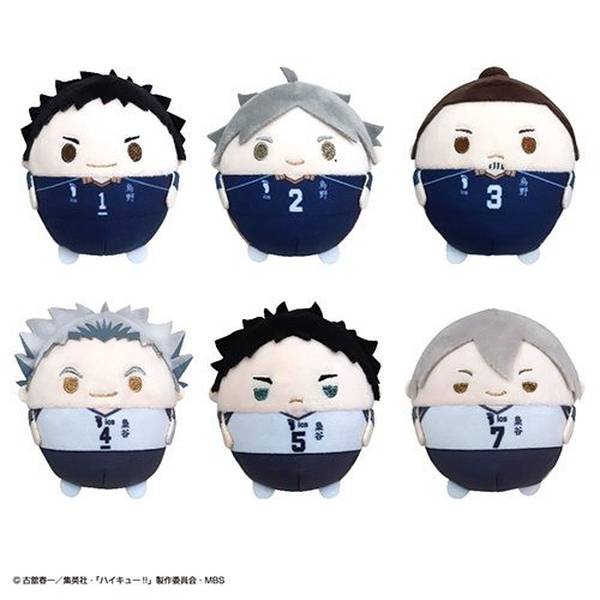 HQ-62 ハイキュー!! ふわコロりん3　6個入BOX キャラグッズ 4580683624848 【在庫品】