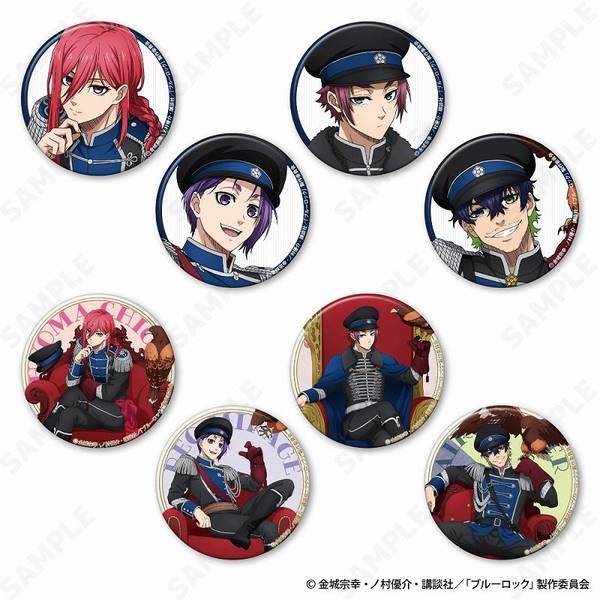 ブルーロック トレーディング缶バッジ[ナポレオンジャケット×鷹 第二弾] BOX 8個入BOX キャラグッズ 4582507703883 【在庫品】