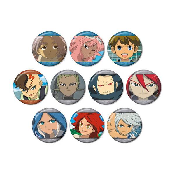 イナズマイレブントレーディング場面写缶バッジ 脅威の侵略者編ver. 10個入BOX キャラグッズ 4582711719502 【在庫品】