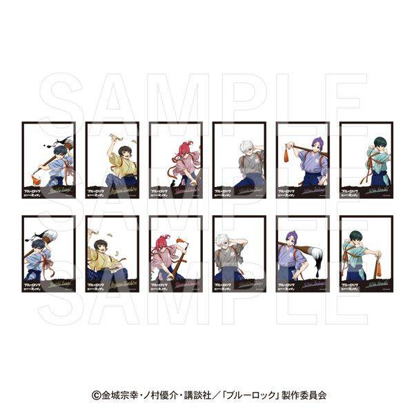 ブルーロック×肉汁餃子のダンダダン トレーディングクリアフォトカード 12個入BOX キャラグッズ 4582741300954 【在庫品】