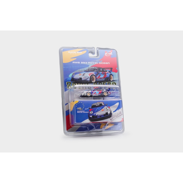 【2月予約】1/64 RWB ポルシェ 993 ロイヤルオーシャン 完成品ミニカー MM64-RWB993-016