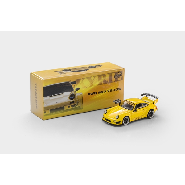 【11月予約】1/64 RWB ポルシェ 930 ヴァルキリーイエロー 完成品ミニカー MM64-RWB930-005