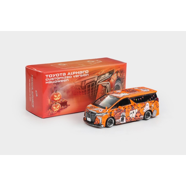 【2027年10月予約】1/64 トヨタ アルファード カスタムバージョン ハロウィンカラー 完成品ミニカー MM64-Alphard-006