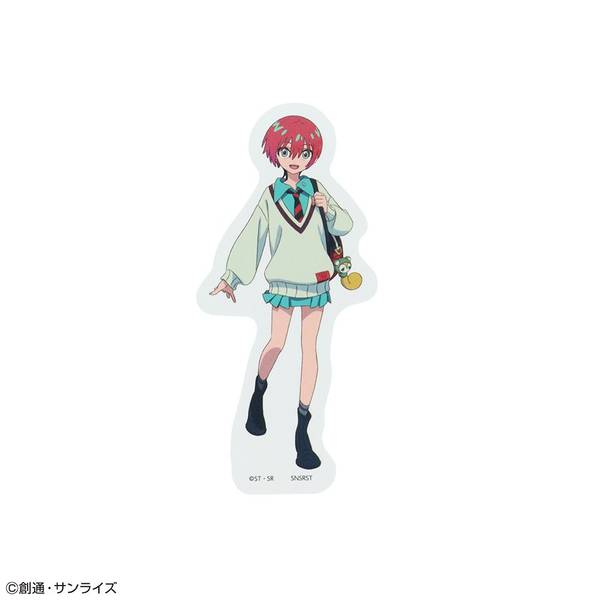 機動戦士Gundam GQuuuuuuX ステッカー アマテ・ユズリハ（マチュ） キャラグッズ S8812454【在庫品】