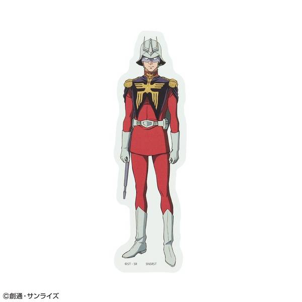 機動戦士Gundam GQuuuuuuX ステッカー シャア・アズナブル キャラグッズ S8812489【在庫品】