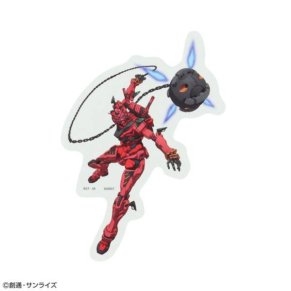 機動戦士Gundam GQuuuuuuX ステッカー 赤いガンダム キャラグッズ S8812519【在庫品】