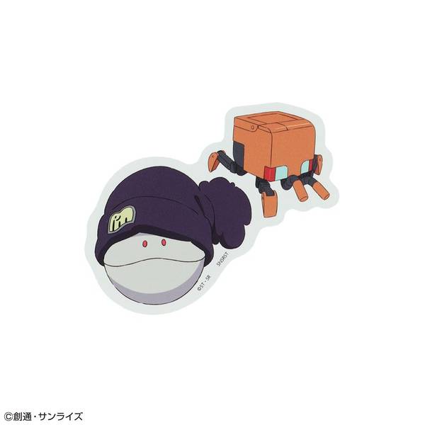 機動戦士Gundam GQuuuuuuX ステッカー ハロ＆コンチ キャラグッズ S8812527【在庫品】