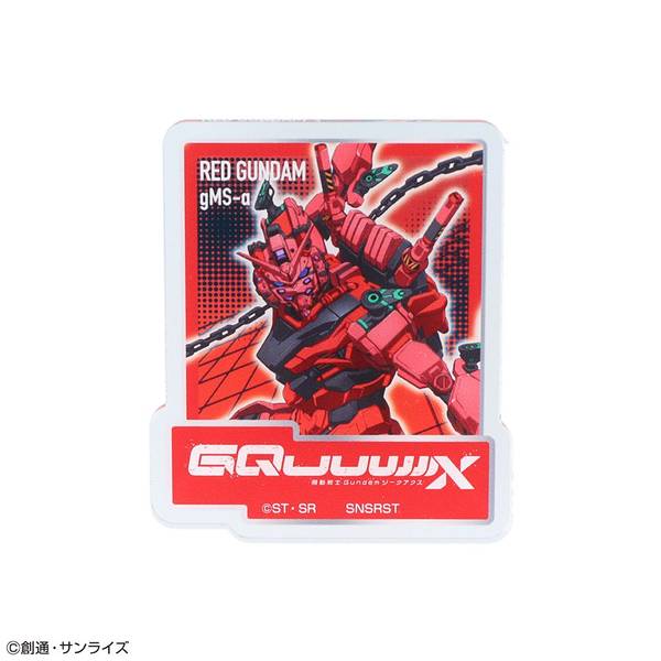 機動戦士Gundam GQuuuuuuX アクリルクリップバッジコレクション 9個入BOX キャラグッズ S8349851