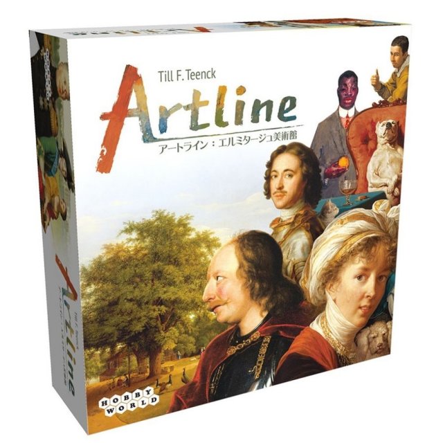ホビージャパン アートライン：エルミタージュ美術館 アナログゲーム 4981932024684【倉庫取寄せ】