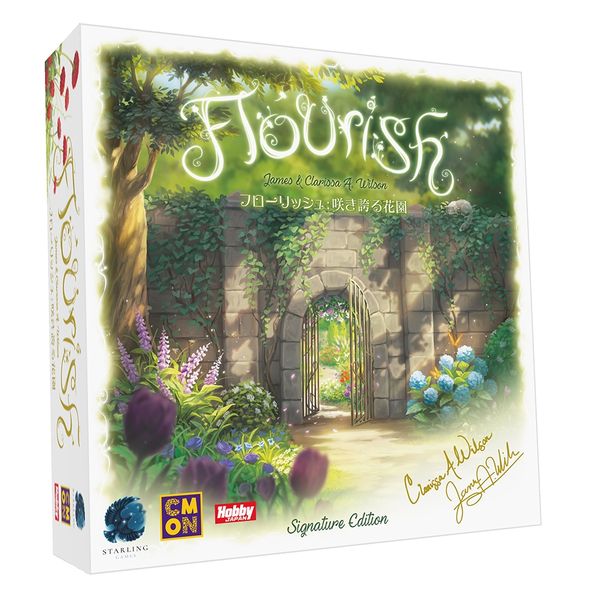 ホビージャパン フローリッシュ：咲き誇る花園 日本語版 アナログゲーム 4981932025780t【倉庫取寄せ】