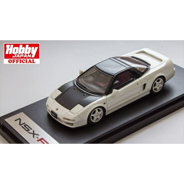 《送料無料》1/43 MARK43 (PM4317CW) ホンダ NSX-R(NA1) チャンピオンシップホワイト カーボンボンネット カスタムカラーver.