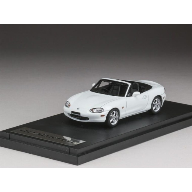 MARK43 1/43 マツダ ロードスター NB8C RS 1998 ジャストホワイト 完成品ミニカー PM4325AW【倉庫取寄せ】
