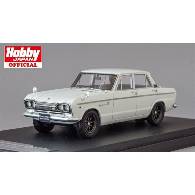 《送料無料》1/43 MARK43 (PM4323SW) ニッサン プリンス スカイライン 2000GT-B (S54B-3) スポーツホイール アイボリーミスト