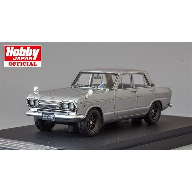 《送料無料》1/43 MARK43 (PM4323SS) ニッサン プリンス スカイライン 2000GT-B (S54B-3) スポーツホイール シルバー ※キャンペーンカード付き