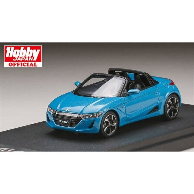 MARK43 1/43 ホンダ S660α プレミアムビーチブルーパール 完成品ミニカー PM4331BL