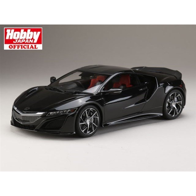 《送料無料》ホビージャパン  1/18 ホンダ NSX 2016 (メーカーオプション搭載車) ブラック 完成品ミニカー HJ1802SBK