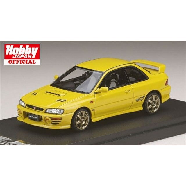 《送料無料》MARK43 (PM4357SY) 1/43 スバル インプレッサWRX タイプR Sti Ver.1997(GC8) スポーツホイール チェイスイエロー