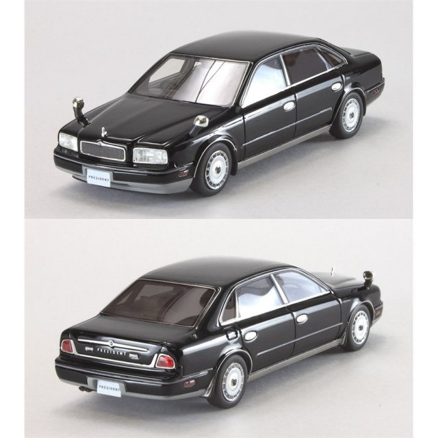 MARK43 1/43 ニッサン プレジデント JHG50 フェンダーミラー/プライバシーガラス ブラック 完成品ミニカー PM4320PFK