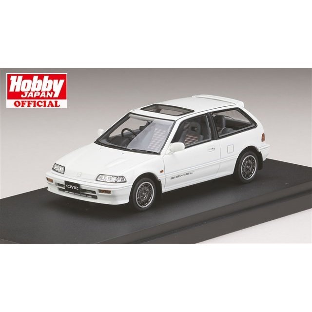《送料無料》MARK43 (PM4358SW) 1/43 ホンダ シビック Si（EF3） With 無限 CF-48 ホイール ニューポーラーホワイト