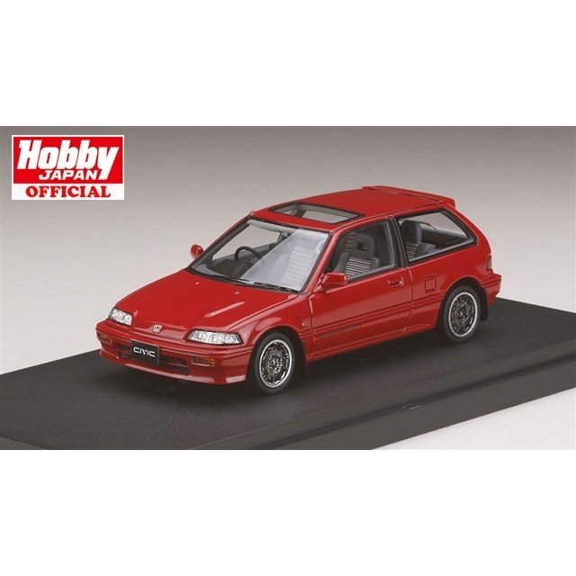 《送料無料》MARK43 (PM4358SR) 1/43 ホンダ シビック Si（EF3） With 無限 CF-48 ホイール リオレッド