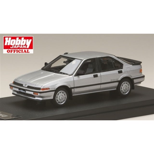 《送料無料》MARK43 (PM4364SS) 1/43 ホンダ クイントインテグラ (DA1) リアスポイラー付 クォーツ シルバー メタリック
