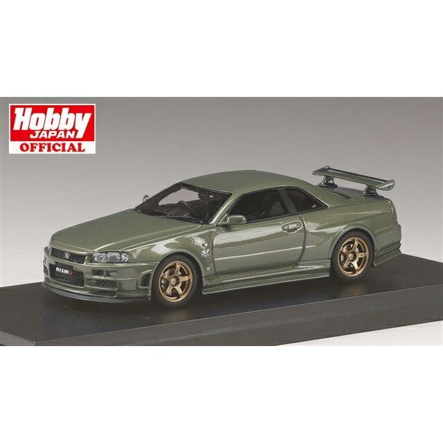 《送料無料》1/43 MARK43 (PM4301NMJ) ニスモ R34 GT-R S-チューン S1 パッケージ ミレニアムジェイド