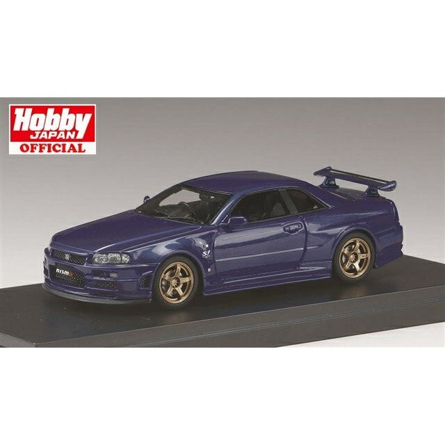 《送料無料》1/43 MARK43 (PM4301MP) ニスモ R34 GT-R S-チューン S1 パッケージ ミッドナイトパープル