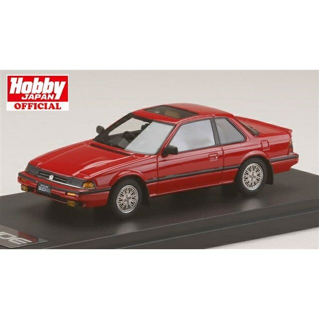 《送料無料》MARK43 (PM4353CR) 1/43 ホンダ プレリュードSi(BA1) リアスポイラー付き フェニックスレッド