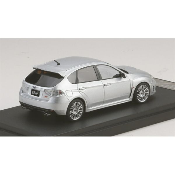 1/43 スバル インプレッサ WRX STI GRB 純正オプション搭載車 スパークシルバーメタリック