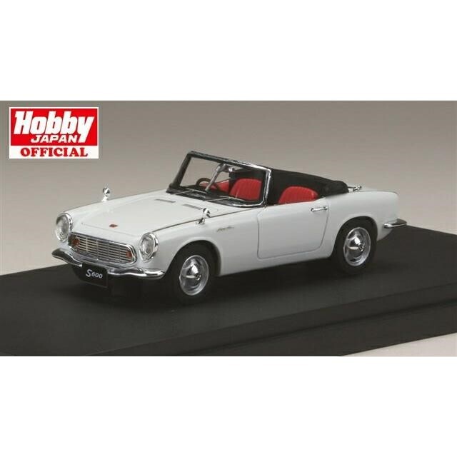 MARK43 1/43 ホンダ S600 ホワイト/レッド インテリア 完成品ミニカー PM4374RW【倉庫取寄せ】