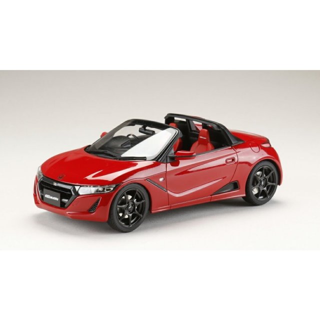 《送料無料》ホビージャパン 1/18 ホンダ S660 無限 RA フレームレッド 完成品ミニカー HJ1808MRR