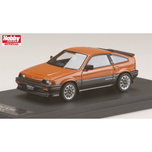 MARK43 1/43 ホンダ バラード スポーツ CR-X Si AS With 無限 CF-48 ホイール オレンジ カスタムカラーVer 完成品ミニカー PM4384SP