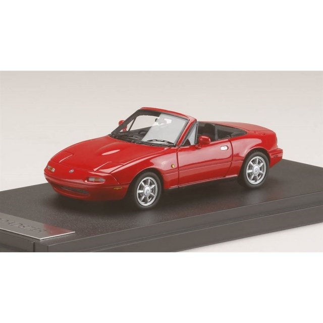 MARK43 1/43 ユーノス ロードスター (NA6C) 1989 クラシックレッド 完成品ミニカー PM4398R