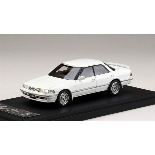 MARK43 1/43 トヨタ MKII ハードトップ GT ツインターボ 1990 スポーツホイール スーパーホワイト IV 完成品ミニカー PM4386SW