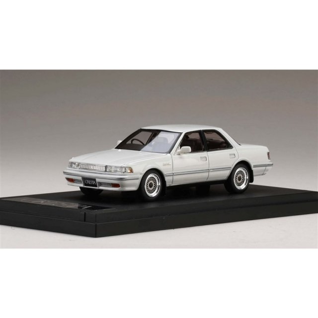MARK43 1/43 トヨタ クレスタ 3.0 スーパー ルーセント G (カスタムバージョン） ホワイトパールマイカ 完成品ミニカー PM4393SGPW