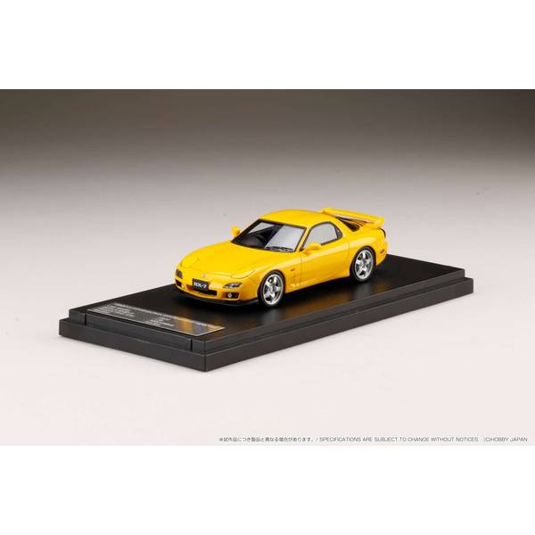 1/43 マツダ RX-7 FD3S Type RS サンバーストイエロー 完成品ミニカー PM43102Y