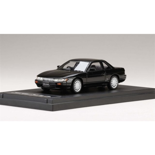 MARK43 1/43 ニッサンシルビアQ's (S13) スーパーブラック 完成品ミニカー PM4369BBK