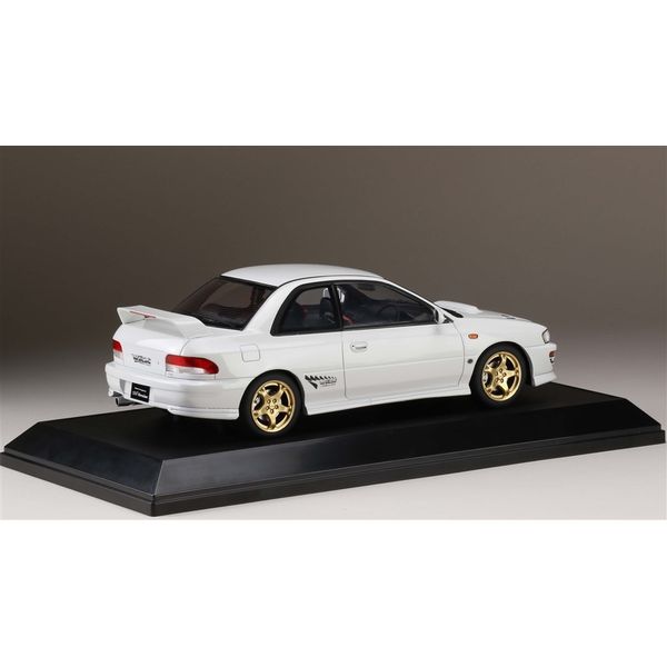 1/18 スバル インプレッサ WRX タイプR STiバージョン IV GC8 1997 フェザーホワイト