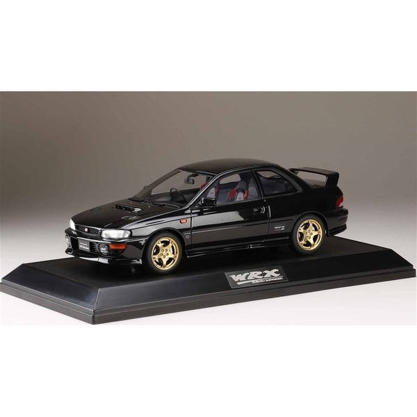 1/18 スバル インプレッサ WRX R STi 4 GC8 '97 ブラック 完成品ミニカー HJ1812EBK