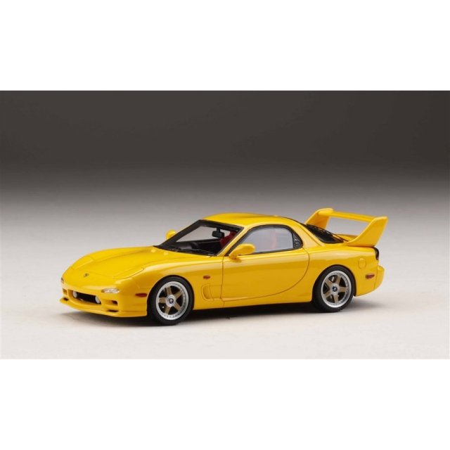 MARK43 1/43 マツダ RX-7 (FD3S) カスタムバージョン サンバーストイエロー 完成品ミニカー PM4367AY
