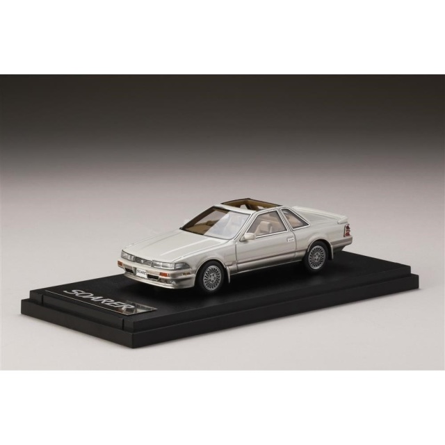 MARK43 1/43 トヨタ ソアラ 3.0GT エアロキャビン クリスタルホワイトトーニングII 完成品ミニカー PM43100WS【倉庫取寄せ】