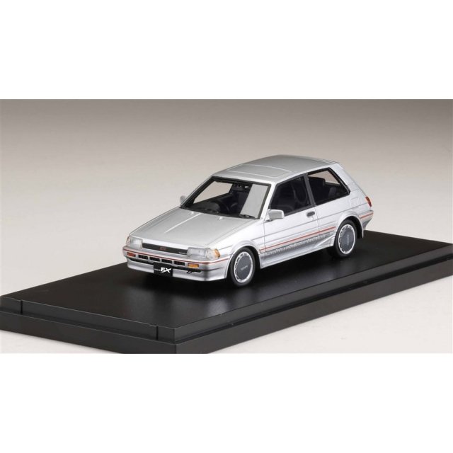 MARK43 1/43 トヨタ カローラ FX-GT AE82 シルバーメタリック 完成品ミニカー PM43108NS
