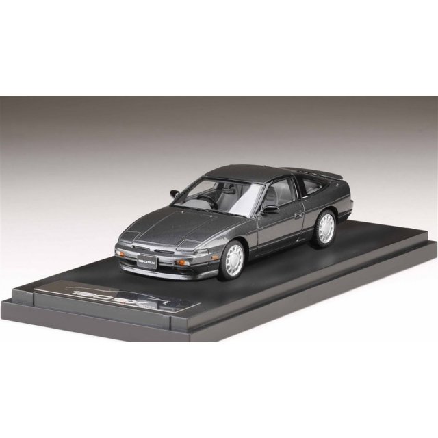 MARK43 1/43 ニッサン 180SX TYPE II ダークグレー M 完成品ミニカー PM43104GM