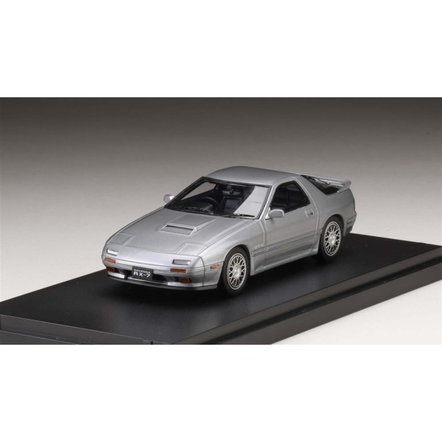 MARK43 1/43 マツダ RX-7 FC3S GT-X シャドーシルバーメタリック 完成品ミニカー PM43101S【倉庫取寄せ】