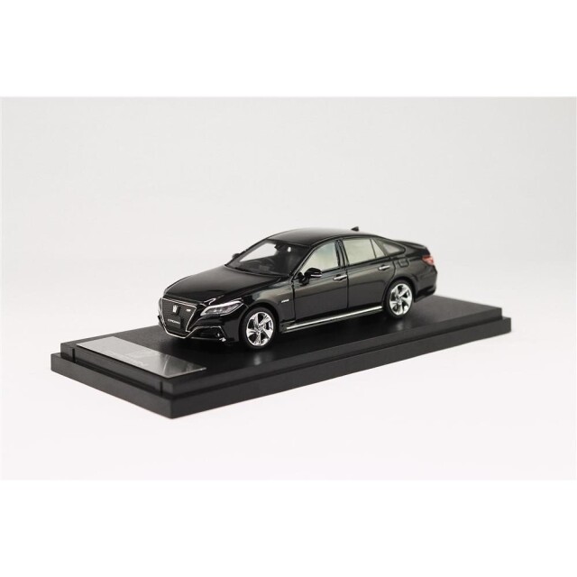 MARK43 1/43 トヨタ クラウン RS アドバンス ハイブリッド 2018 ブラック 完成品ミニカー PM43117AHK【倉庫取寄せ】