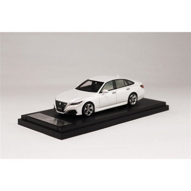 MARK43 1/43 トヨタ クラウン RS アドバンス 2018 ホワイトパールクリスタルシャイン 完成品ミニカー PM43117AGW