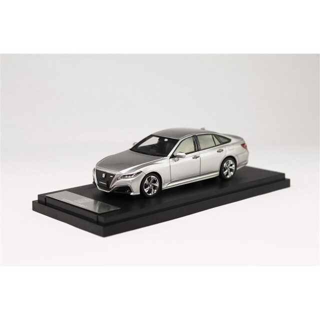 MARK43 1/43 トヨタ クラウン RS アドバンス 2018 プレシャスシルバー 完成品ミニカー PM43117AGS【倉庫取寄せ】