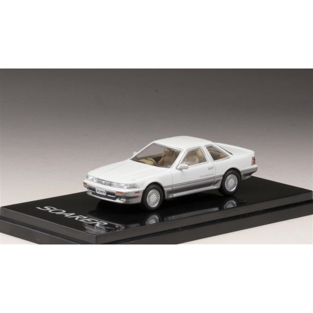 ホビージャパン 1/64 トヨタ ソアラ 2.0GT-ツインターボ L 1988 シルキーエレガントトーニング 完成品ミニカー HJ641001BSE