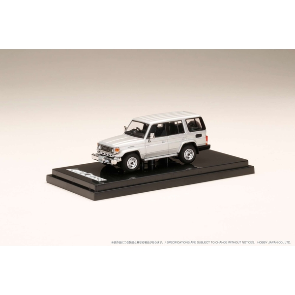 1/64 トヨタランドクルーザー 70 ZX 4DOOR 1994 ブルーイッシュシルバーメタリック 完成品ミニカー HJ641038AS