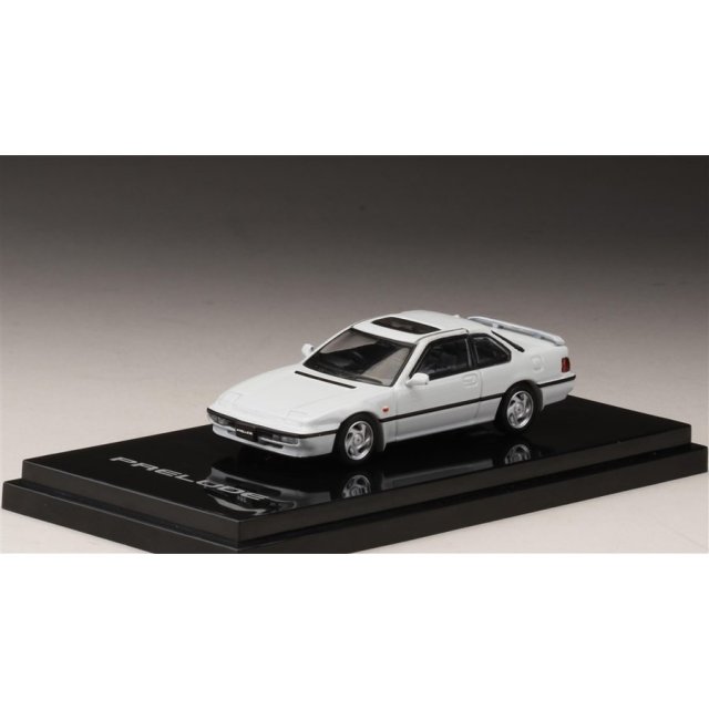 ホビージャパン 1/64 ホンダ プレリュード Si BA5 1989 フロストホワイト 完成品ミニカー HJ641002AW
